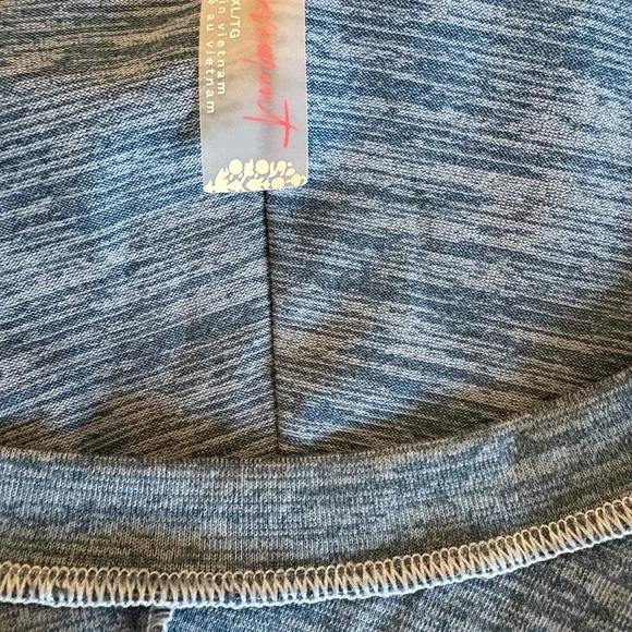 Free People Movement Women's Right Or Run Long Sleeve Layer Blue Stone XL NWT - Picture 7 of 10